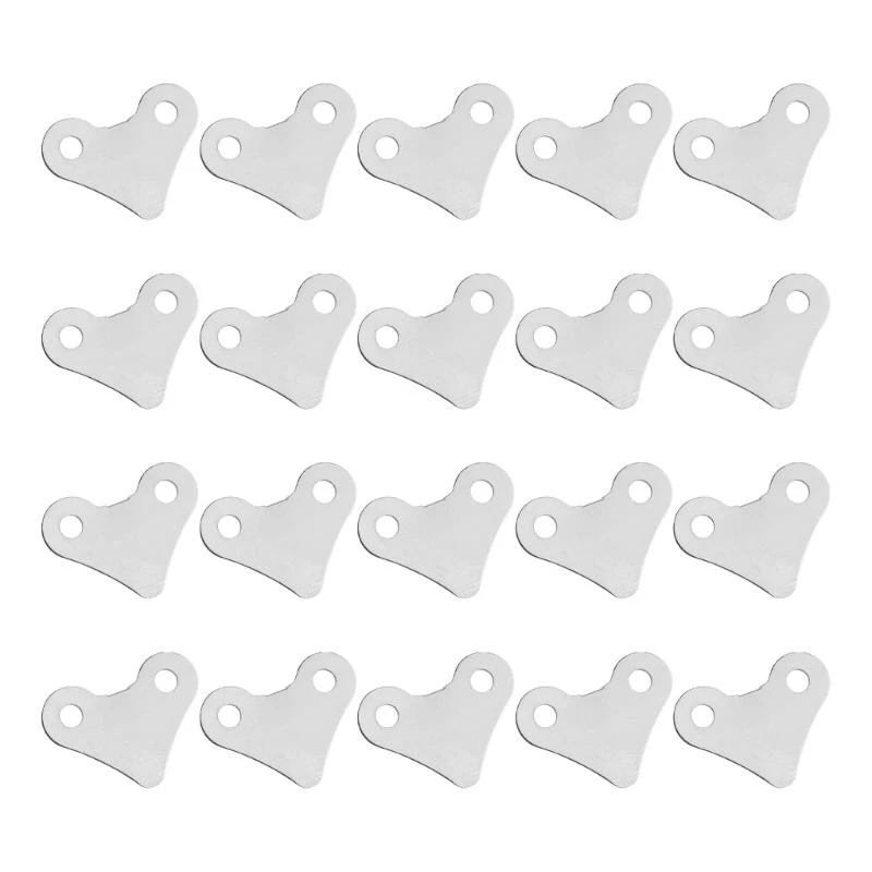 

J0MC PACK из 20 гайкевых оболочков для пилера из нержавеющей стали для макадамии и ореха ореха