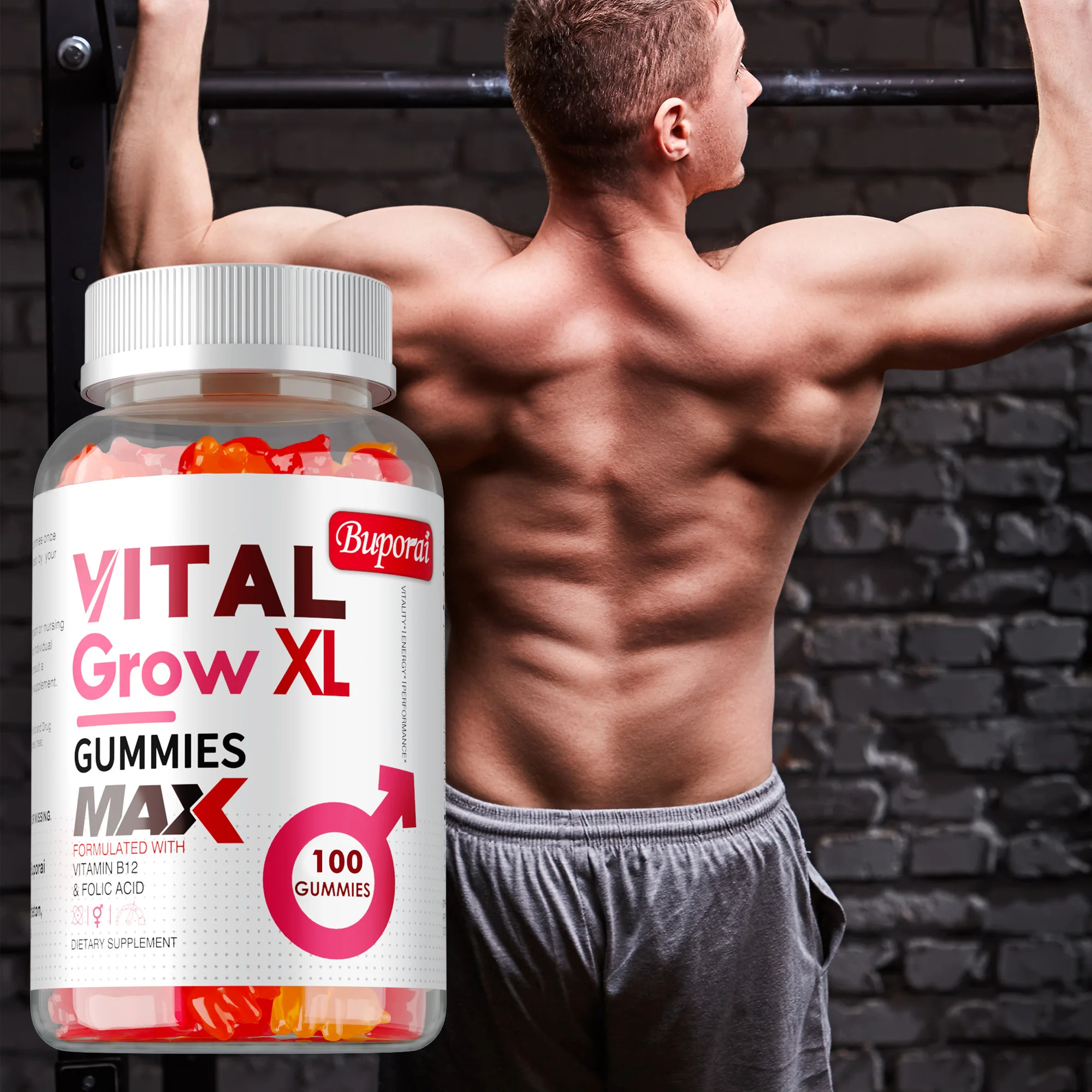 

Vital Grow XL Male Gummies - Promotes Muscle Recover, Relieve Fatigue, Enhancing Male Vitality and Endurance