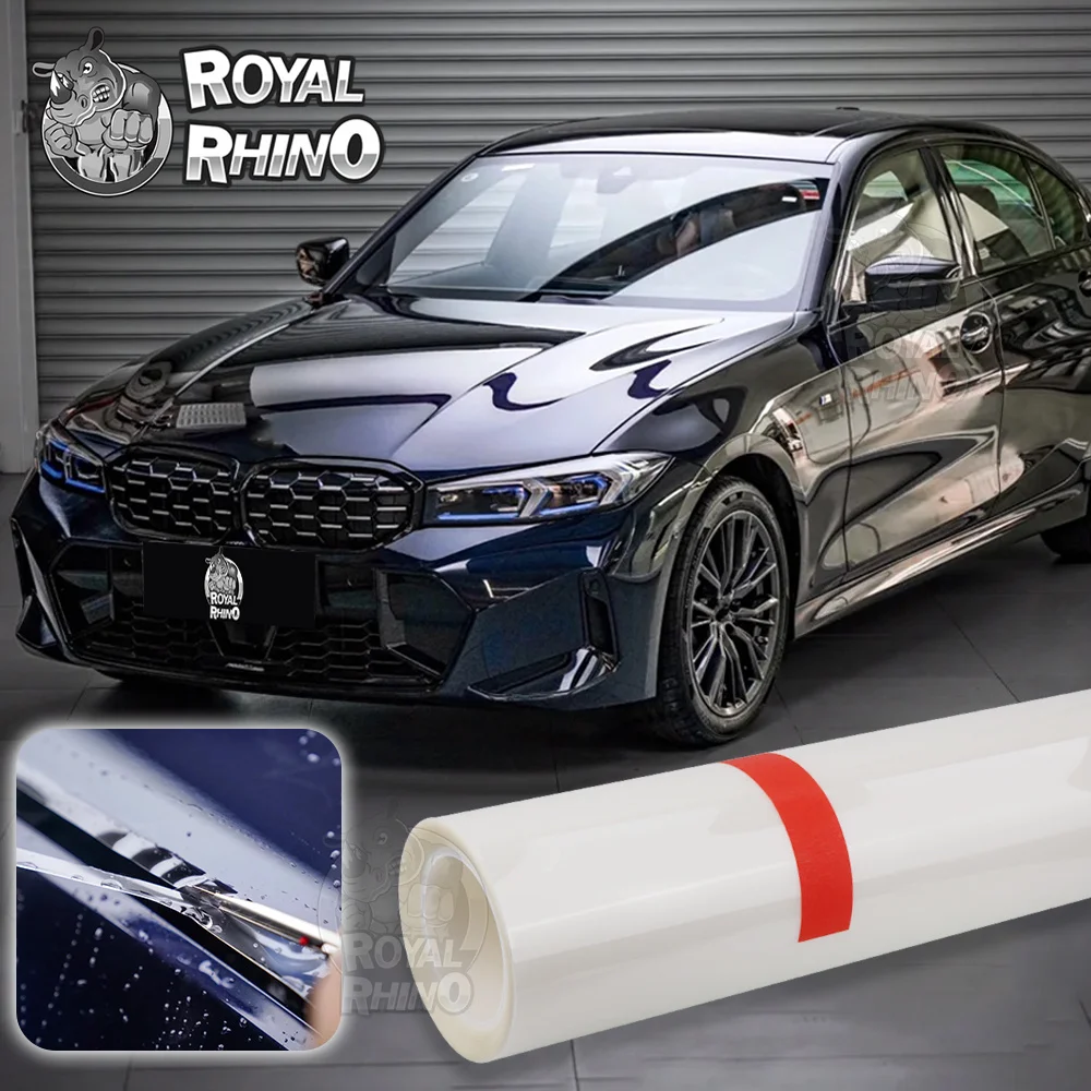 

1.52*15M Self-healing Glossy TPU PPF Transparent 7.5Mil-190Micron Anti Yellowing Car Body Paint Protection Film 5 Years Warranty