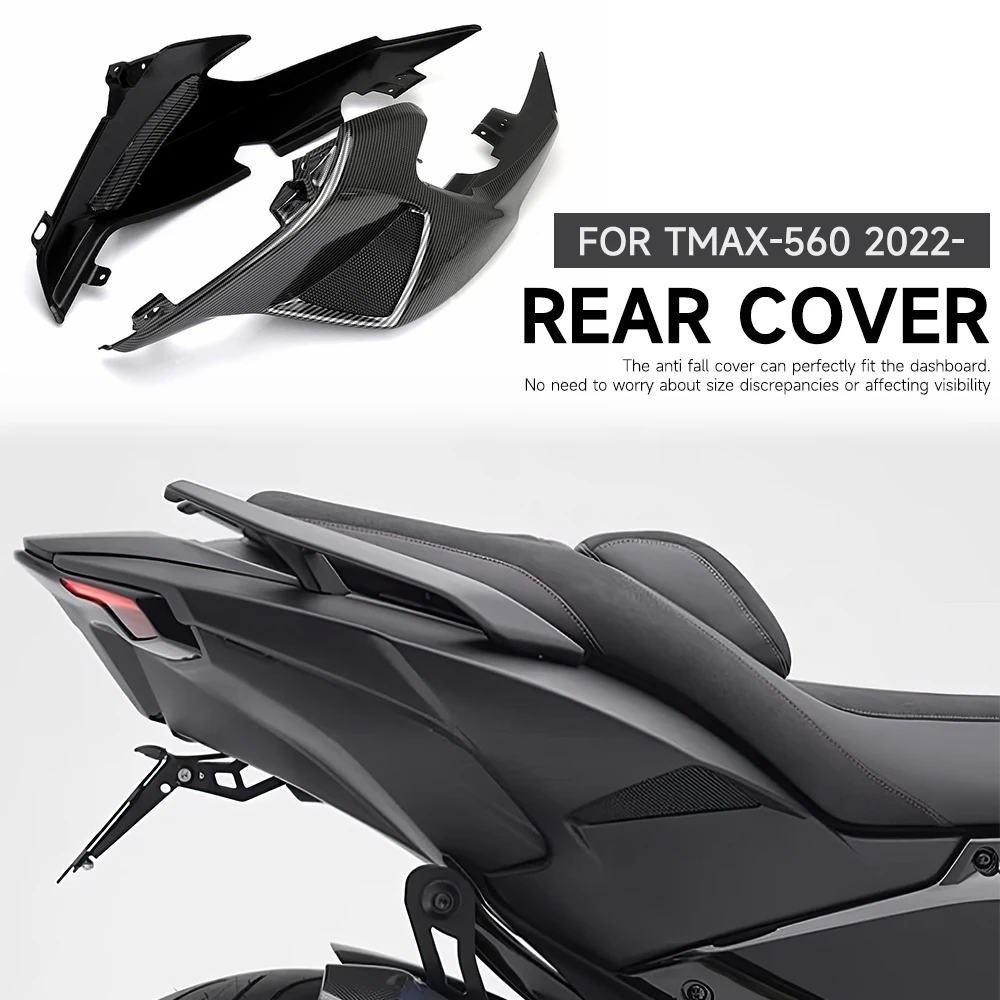 Motorcycle Rear Side Cover Upper Tail Seat Cover Cowl Protector For Yamaha TMAX 560 TMAX560 T-MAX 560 T-MAX560 2022 2023 2024