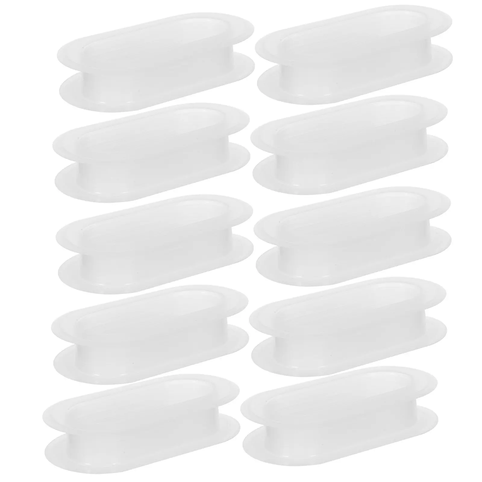 

10 шт. Удобные эргономичные ручки из гофрированного пластика для картонных коробок, для переноски, транспортировки, переезда, DIY