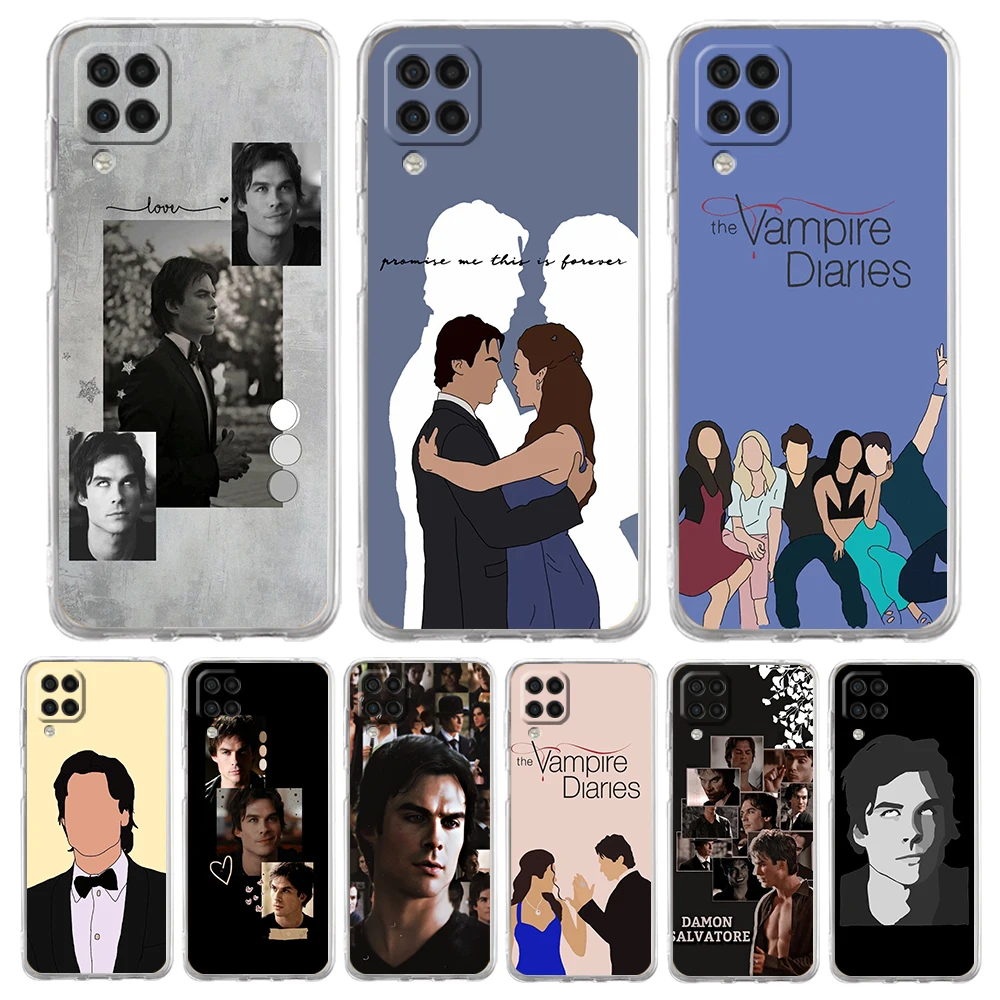 The Vampire Diaries Damon Phone Case for Samsung A13 A15 A25 A35 A51 A55 A71 A21S A11 A31 A41 A23 A53 A73 A32 5G A03S A05s Cover