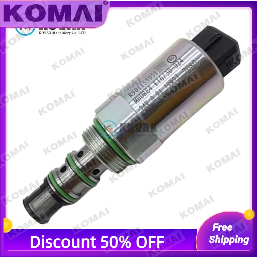 

DX140 Rexroth hydraulic pump solenoid valve R901155051 A8V0200 DX370 380 420 500
