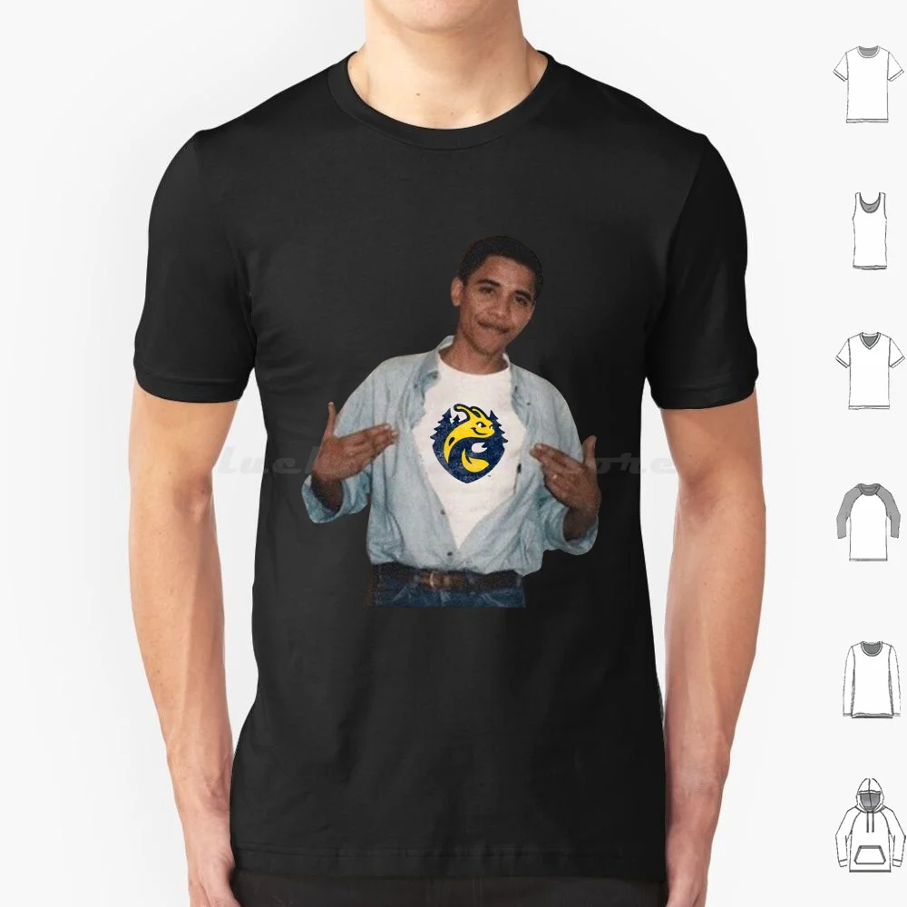 Ucsc-Obama T Shirt Cotton Men Women Diy Print Uc Ucsc College California University Banana Slugs