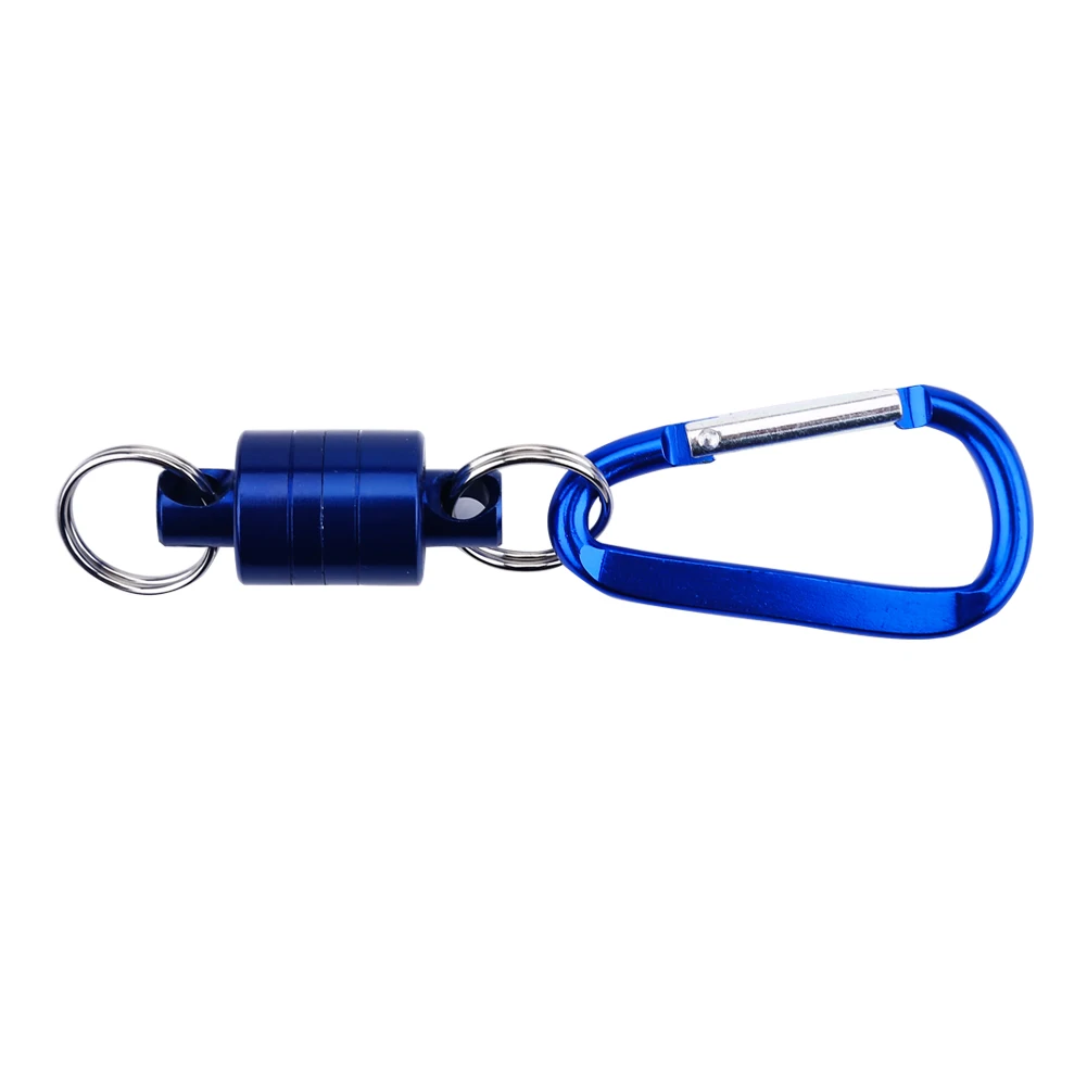 Fischernetz Halter Fliegenfischen Kescher Magnetische Kescher Halter Fliegenfischernetz Release Net Halter Karabiner Tackle Magneto – Detail 4