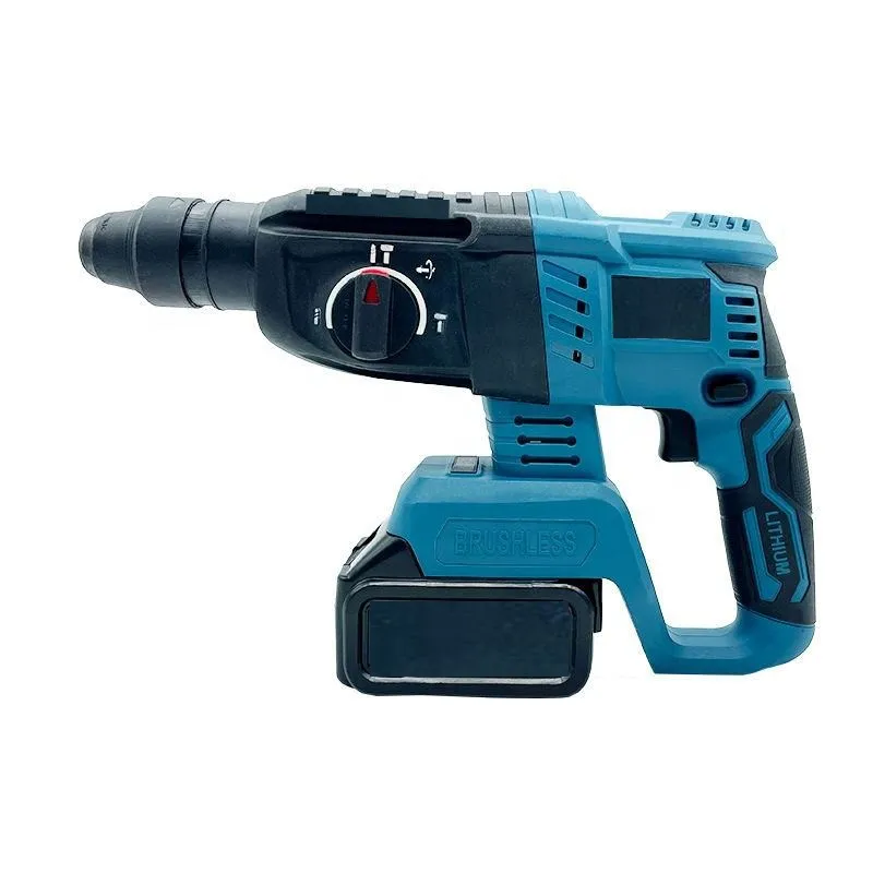 Rechargeable Household Power Tool Set Includes Lithium Drill Wrench Angle Grinder Electric Hammer