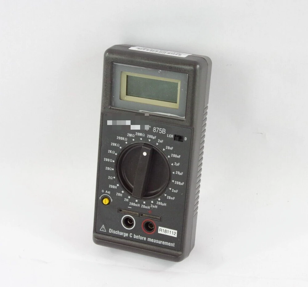 875B LCR Digital Meter Inductance Capacitance Resistance Tester