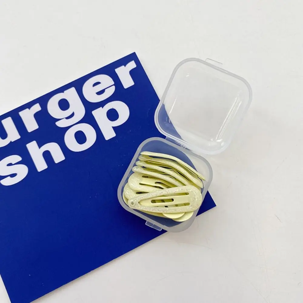 دمية شعر مستعار كليب صغيرة Blyth دبابيس الشعر 3 سنتيمتر DIY Blyth إكسسوارات دمي بريق ملون لون الحلوى دمية دبوس الشعر اكسسوارات هدية #3