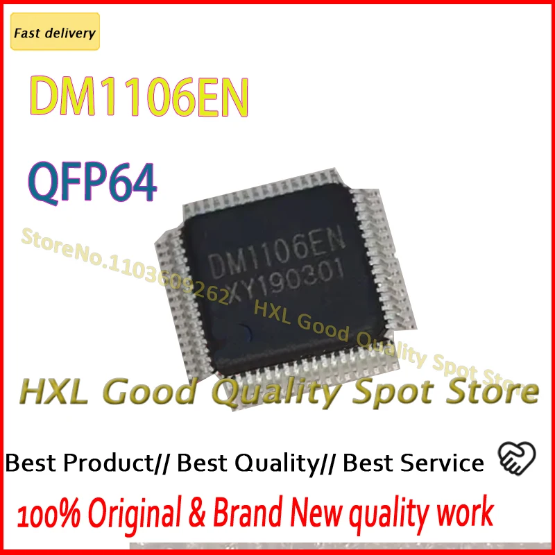 1 ~ 10PCS DM1106EN LQFP64 100% Asli & Baru