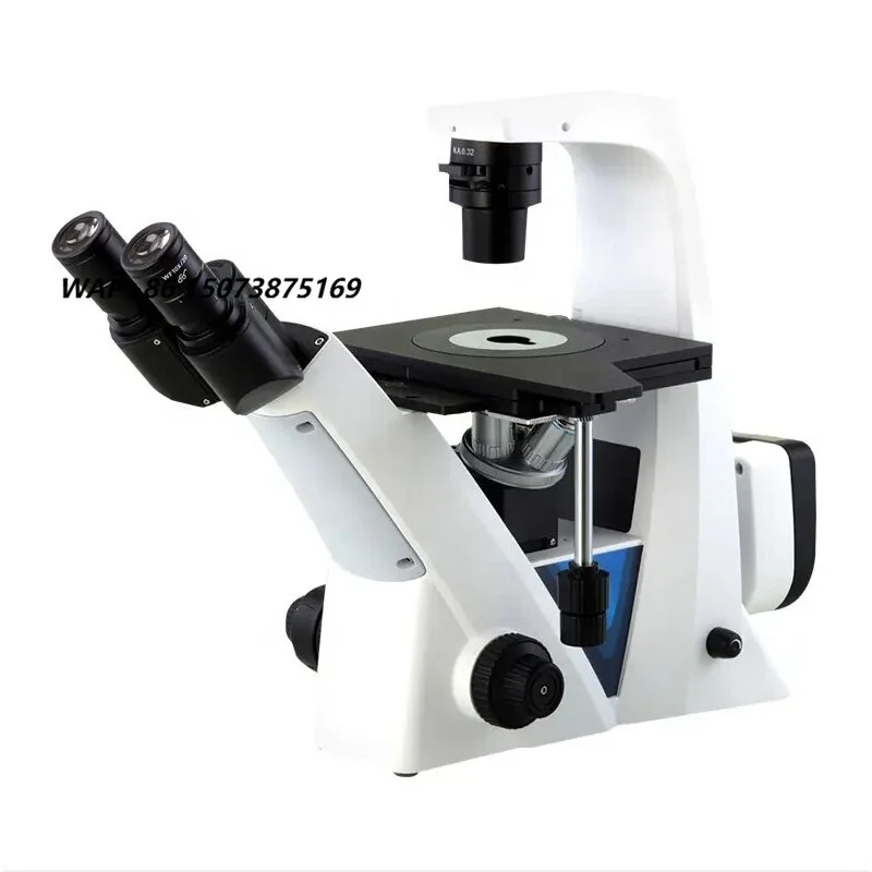Life Science Research Optical Inverted Microscope with Long Working Distance for 10x Tissue Culture