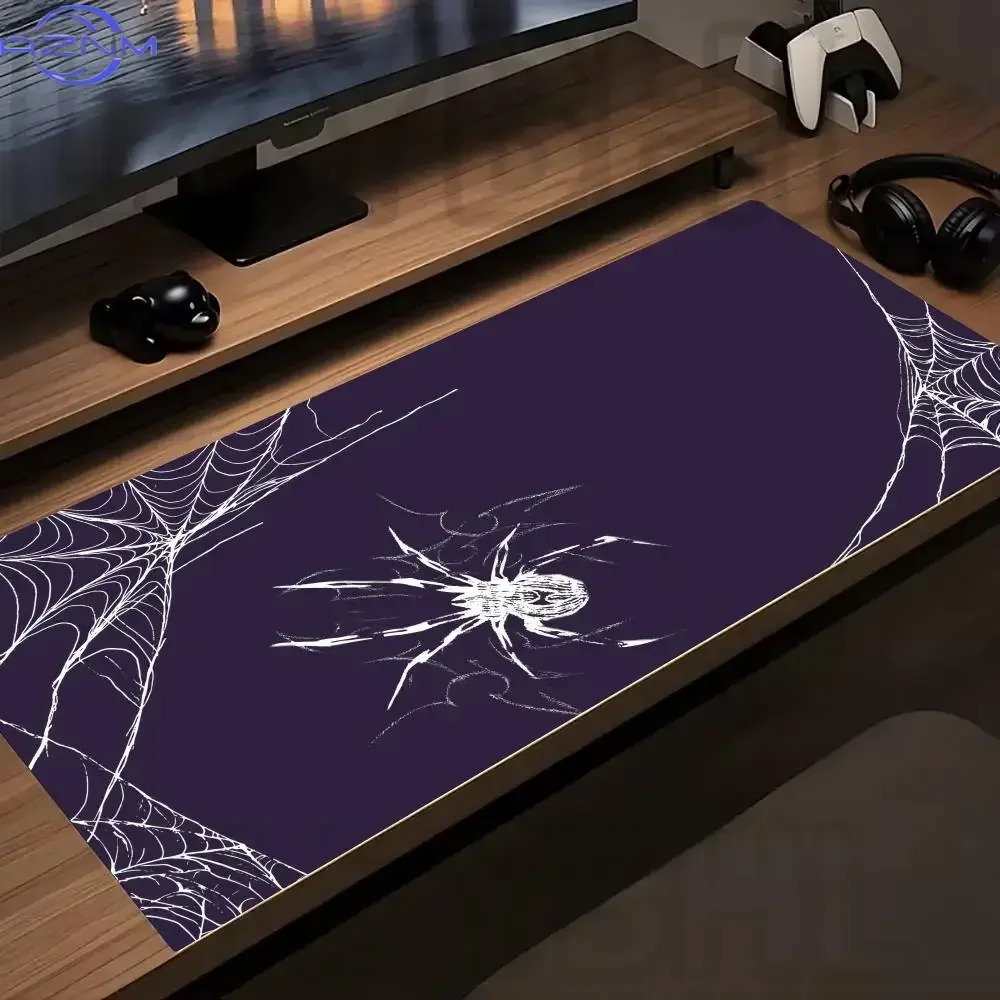 Spider Web  Mouse Pad Large Computer Laptop Keyboard Mouse Mat PC Gamer Carpet Desk Mats XXL E-sports Anti-Slip Rubber MousePads