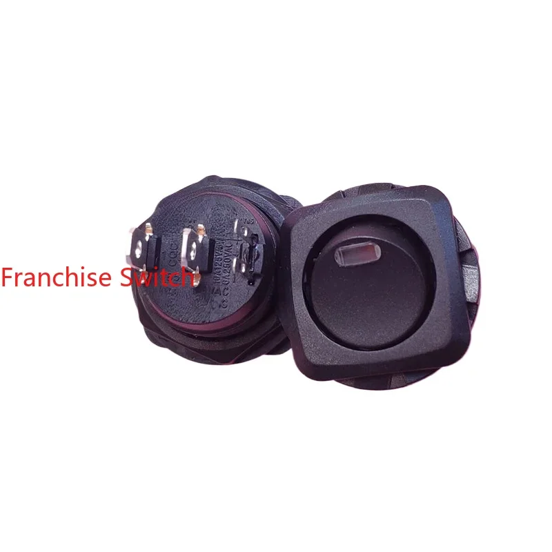 

10PCS original genuine button switch R13-135 with light ship 10A250V