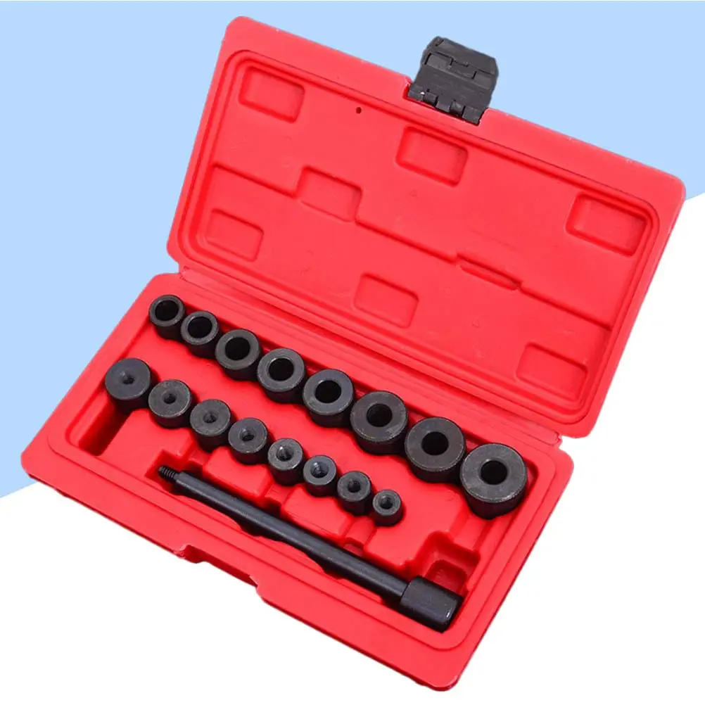 

Light Commercial Vehicle Clutch Alignment Tool 17 PCS Set Hole Corrector Drive Plate Adjustment Kit