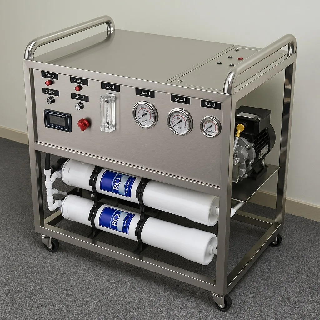 Seawater Desalinator Drinking Water Machine Reverse Osmosis Desalination Plant Small Boat Desalinator Marine Watermaker