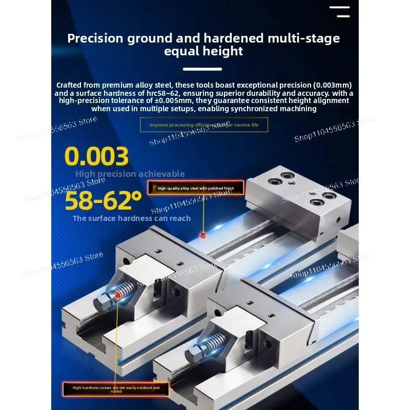 Precision combined machining center GT853 vice table special 6-inch 7-inch fixture for milling machine