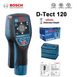 Bosch Metal Detector D-TECT 120 Professional Digital Wall Wood Wiring Floor Detection Scanner High Accuracies Positioning Tool