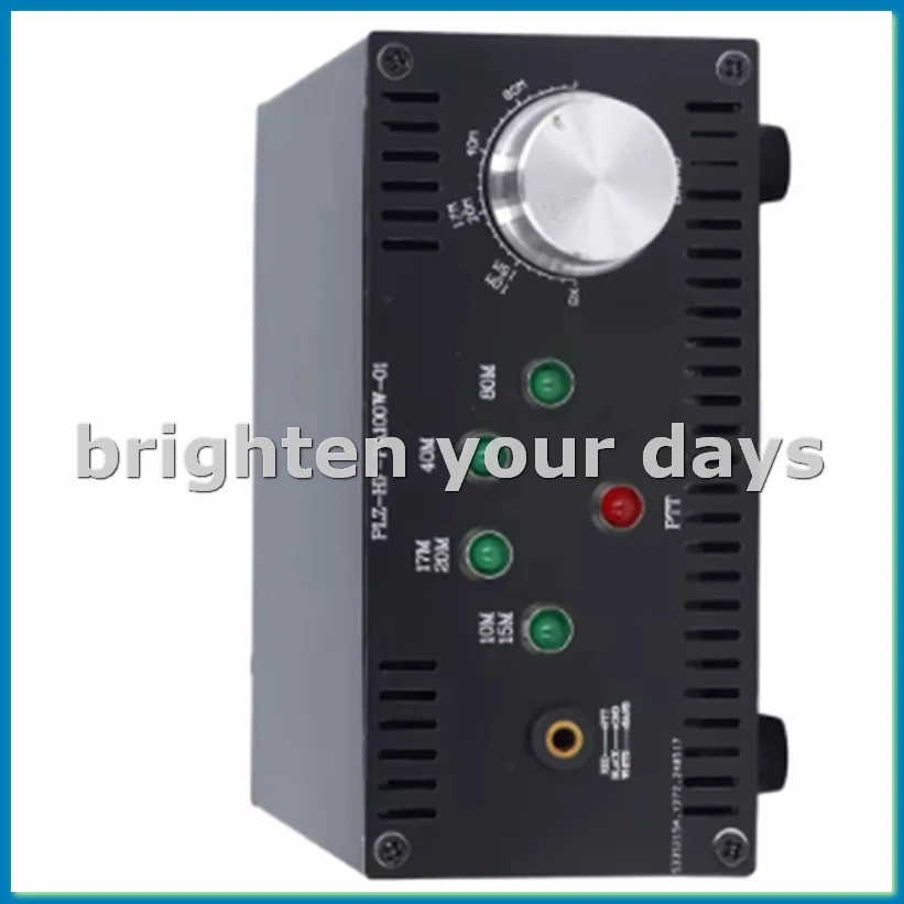 Portable Power Amplifier 2MHz to 30MHz 12‑15V 100W Intelligent Cooling Short Power Amplifier for for Industrial Use-VVNB