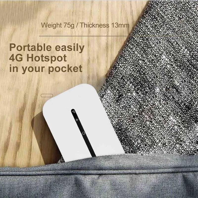 3X 4G Pocket Mifi Wifi Router 150Mbps Wifi Modem Car Mobile Wifi Wireless Hotspot With Sim Card Slot Portable Wifi