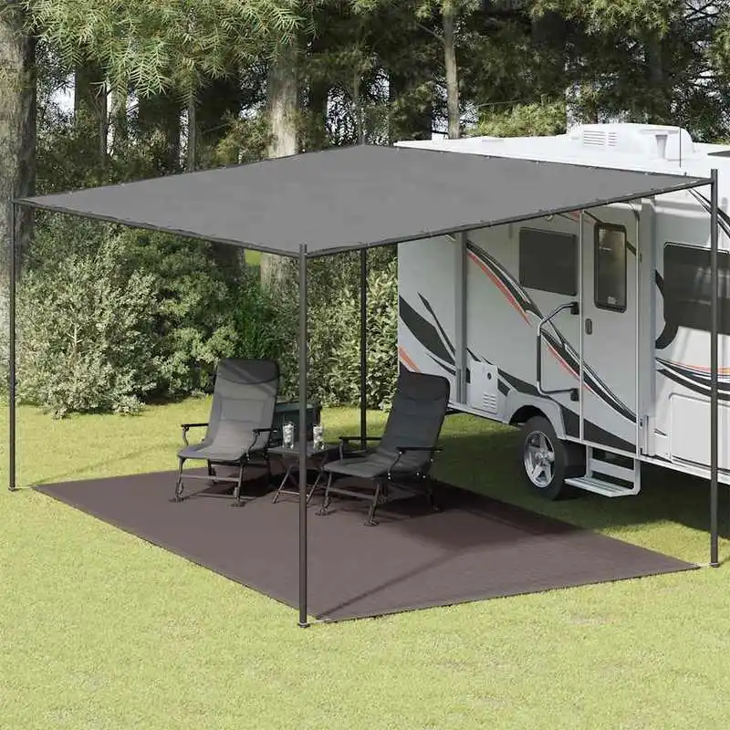 300x500cm Anthrazit Zeltteppich Pflegeleichter Outdoor-Teppich