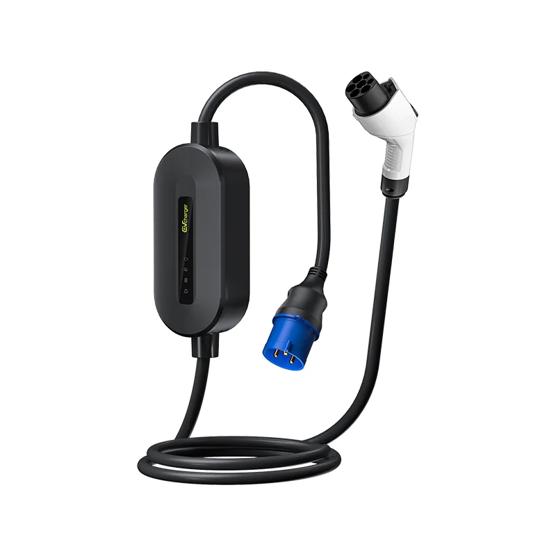 Non Screen 7KW Electric Vehicle Charging Station Mode 2 Home Charger for European National And American Cars
