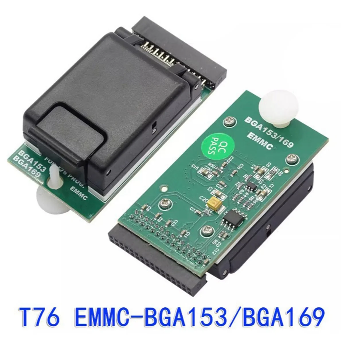 【New&User-Coupon!】EMMC Chip Adapter for XGecu T76 Programmer BGA153/BGA169 High-Speed Read and Write Burning Seat Adapter