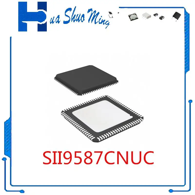 10Pcs/Lot  SIL9587CNUC SII9587CNUC QFN88  SP5715F   SOP7