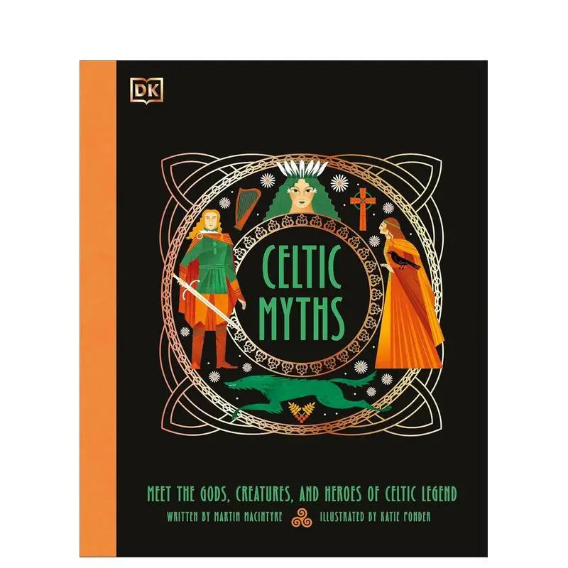 

【Древние мифы】Кельтические мифы, оригинальная детская книжка с картинками на английском языке