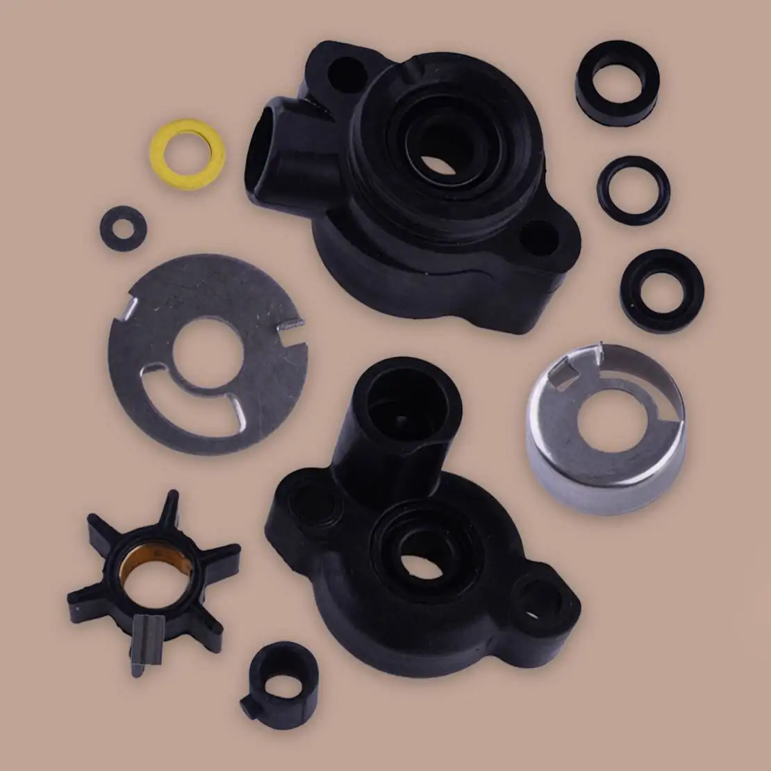 Water Pump Impeller Kit 46-70941A3 8-3446 12122 Fit for Mercury 4 4.5 7.5 9.8 hp & Model 110 5595532 7143688 8068065 9258281
