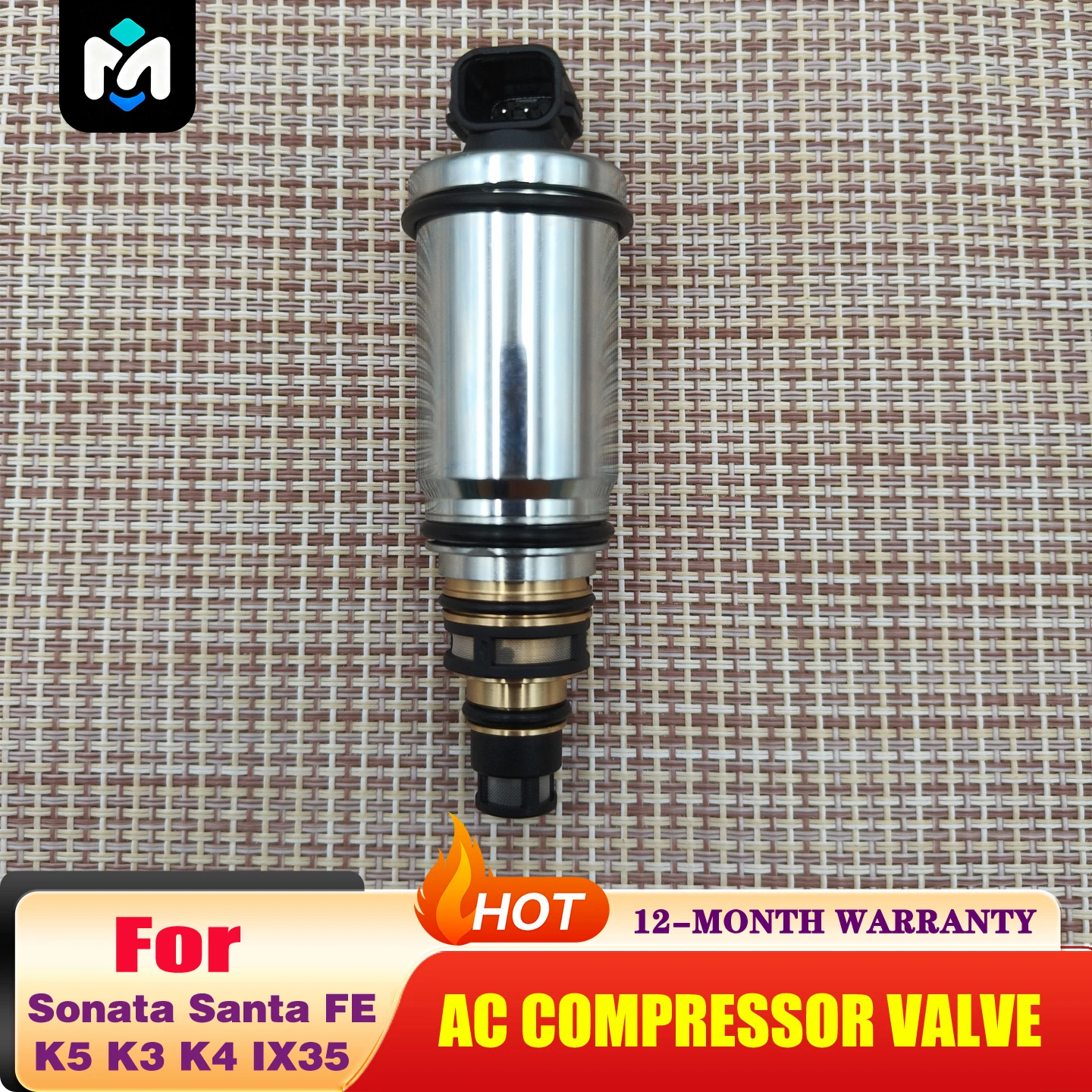 97674F A/C Air Conditioning Compressor Cooling Electronic Solenoid Control Valve for Hyu-ndai IX35 Santa fe Sonata KIA K5 K3 K4