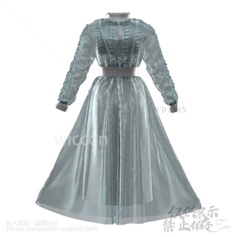 2024 Halloween Cosplay Beetlee2 Cosplay Astrid Kostuum Middeleeuwse Jurk Uniform Horror Lolita Carnavalsfeest Voor Vrouwen Meisjes Cos