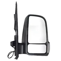 Outside Wing Mirror Black Right Hand Short Arm For Mercedes-Benz Sprinter 907 910 2018-2024 A9108100400 91081004009051