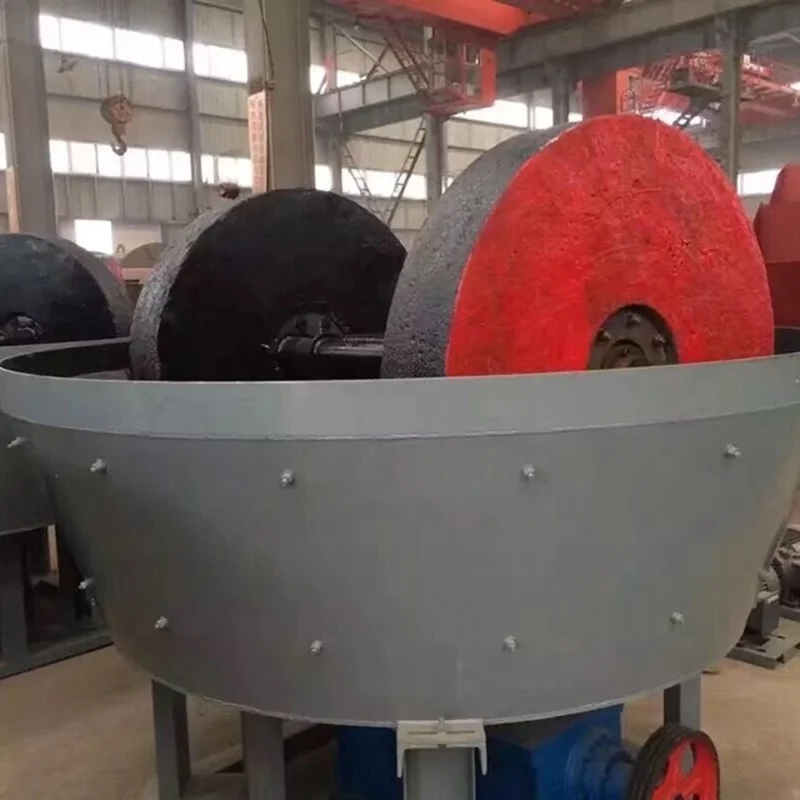 Africa's Hot-Selling Gold Mine Wet Pan Mill Model 1000-1600, Low Price And Good Grinding Effect, Accessories Supply