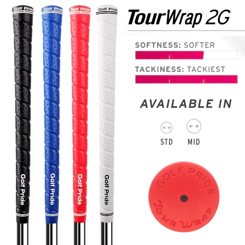 Standard Wrap Golf Grip TPE Material Standard/Midsize Golf Club Grips Black Club Grips Making Products Entertainment