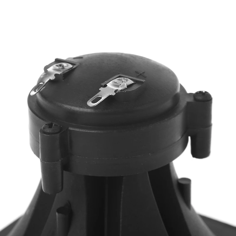 ลำโพงทวีตเตอร์แบบวงกลมสีดำสำหรับลำโพงทวีตเตอร์เสียงแตรระบบเสียงทวีตเตอร์แบบวงกลม