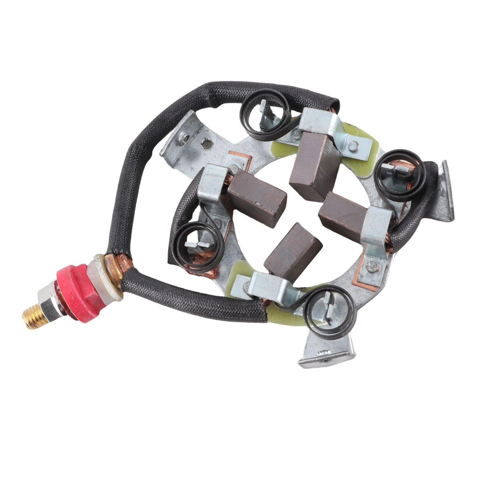 Комплект угольной щетки для двигателя, 45 мм, центральный диаметр стартера, ремонтный комплект держателя угольной щетки для лебедки ATV 8000–20000 фунтов 4X4