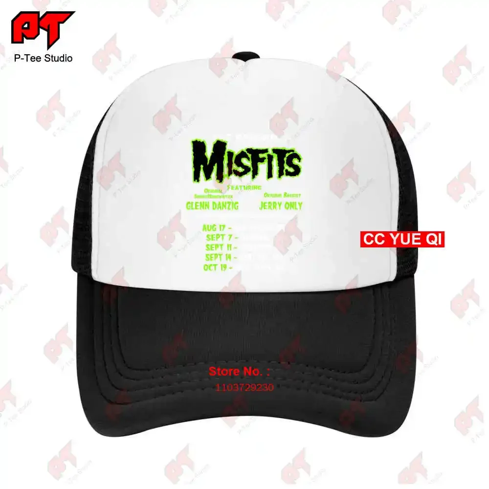 The Original Misfits 2019 Feat Glen Danzig Las Vegas Denver Oakland Baseball Caps Truck Cap RFRG