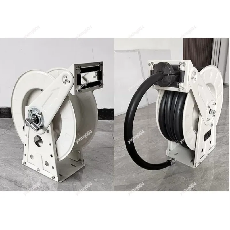 Automatic Hose Reel, High Pressure Pipe Winder for Agriculture Spraying and Liquid Delivery
