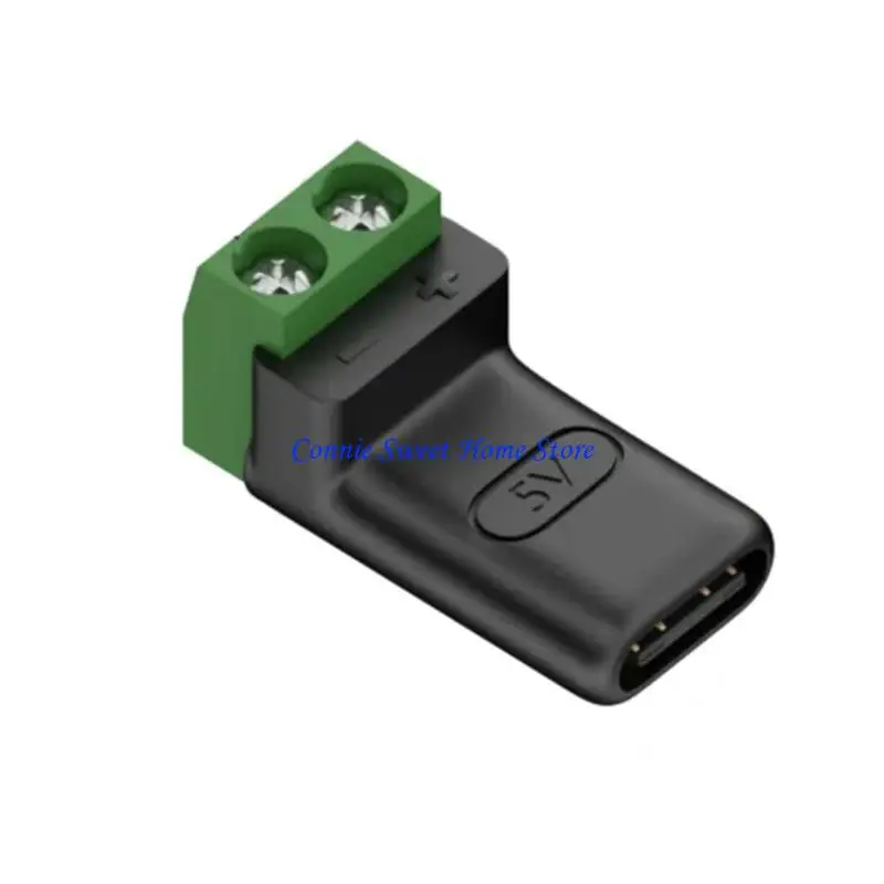 LXAF Solderless Plug Terminals Adapter 5V Charging Conversion Connector Enduring