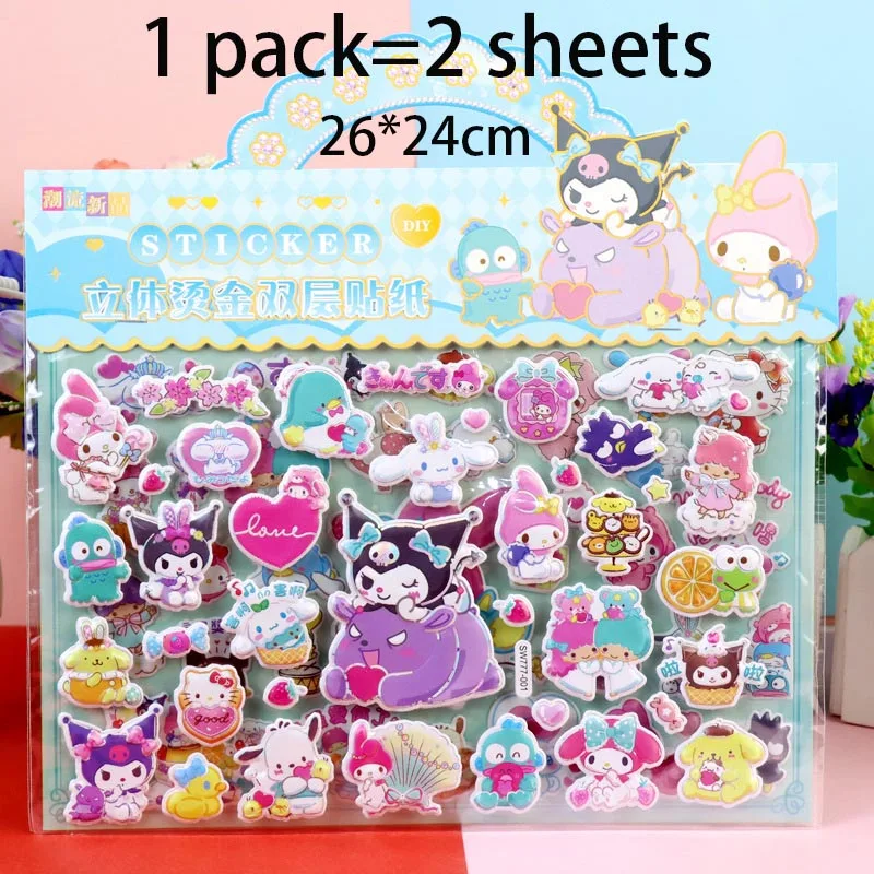 12pack/lot Sanrio Disney Princess Stickers Creative Scrapbooking DIY Diary Decorative Stationery Sticker Album Stick Label (باللغة الإنجليزية)