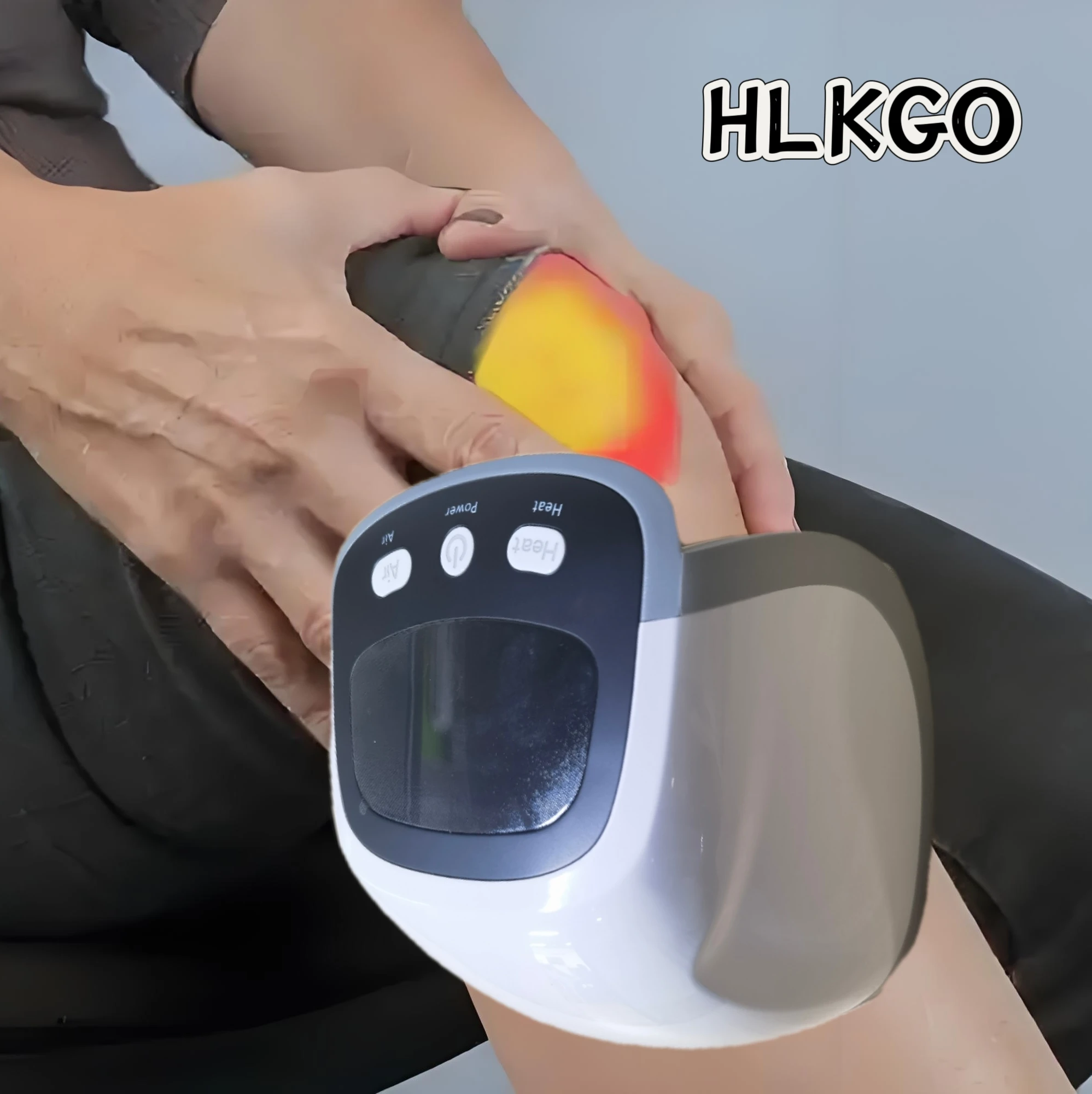 

Беспроводной массажер для снятия боли в коленях с вибрацией и тепловой терапией, умный портативный массажер для суставов, перезаряжаемый