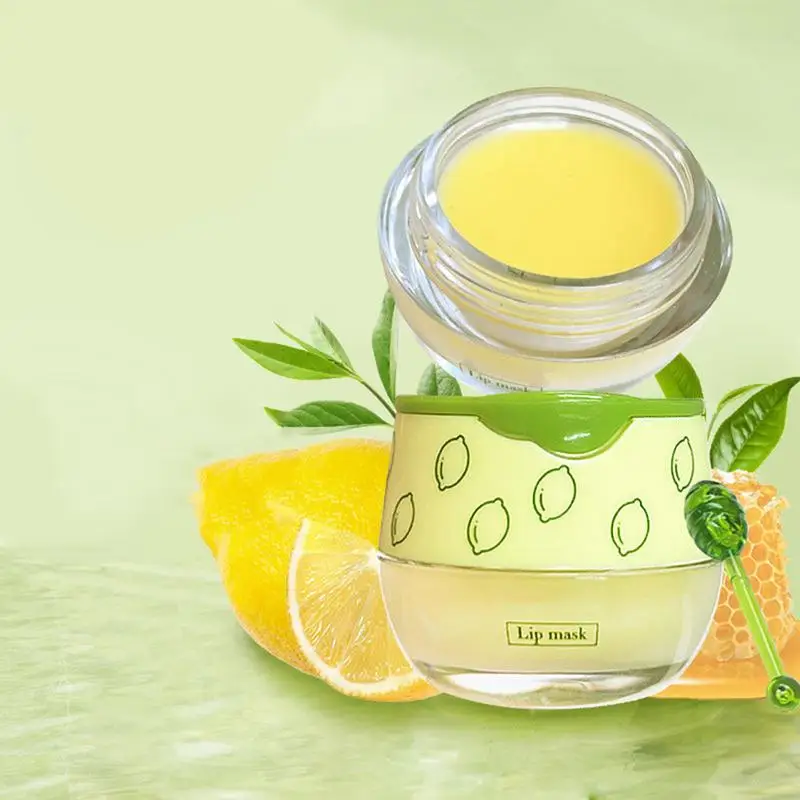 Baume au citron pour lèvres sèches, Hydratation profonde, Soins de nuit, sexuellement de fruits, Crème