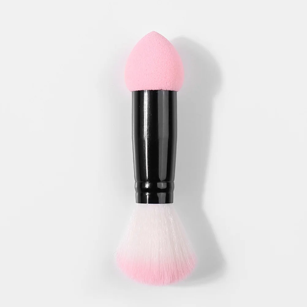 6 قطع من فرش المكياج ذات الأطراف المزدوجة، أداة وضع بودرة أحمر الخدود وبودرة المدمجة لمجموعة فرش الوجه ذات اللمسات النهائية الناعمة للنساء #4