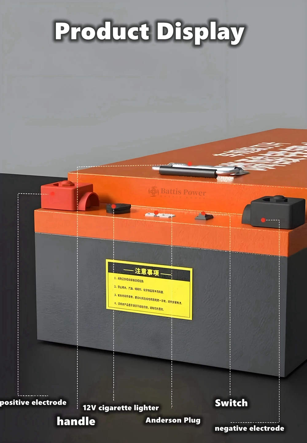 Lifepo4 36V 60Ah 80… - image