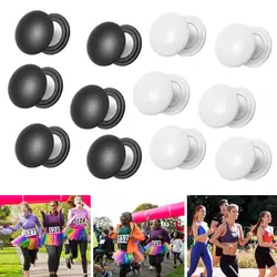 8Pcs Magnet Race Bib Holders Race Start Number Holder Running Fix Clips MarathonRace Number Magnetic Race Bib Holders