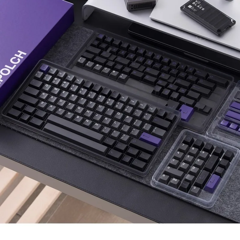 

Purpolch R3 Theme Keycaps Set Customized ABS Material Cherry Profile Keyboard Caps for Mechanical Keyboard Accessories MX Switch