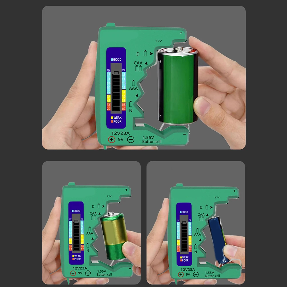 Lcd Digital Battery…