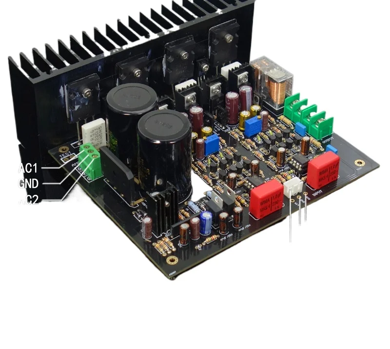 M4 Imitation of The British Seddon Circuit SF60 Dual Channel 150W*2 Stereo Amplifier Super LM3886 TDA7293