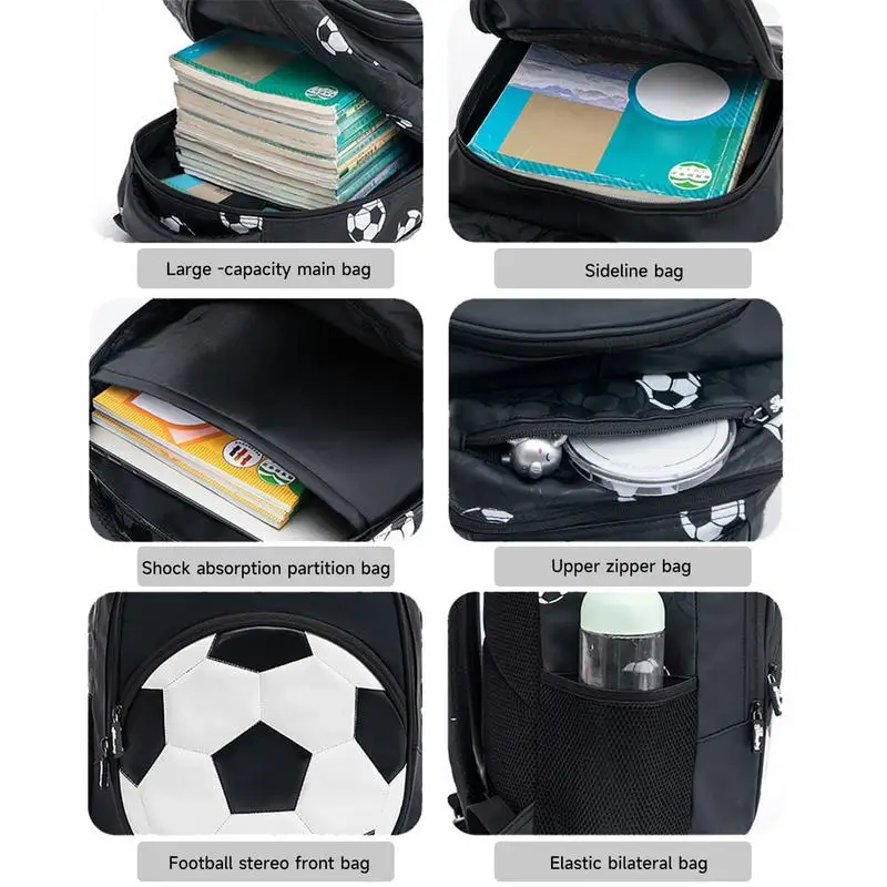 Mochilas para niños de 8 a 10 años, Mochila deportiva impermeable, mochilas para escuela secundaria, mochila de gimnasio, mochila escolar para niños de gran capacidad para viajar