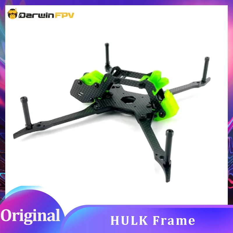 

DarwinFPV FPV Drone HULK Quadcopter Frame Carbon Fiber Spare Parts Waterproof Frames