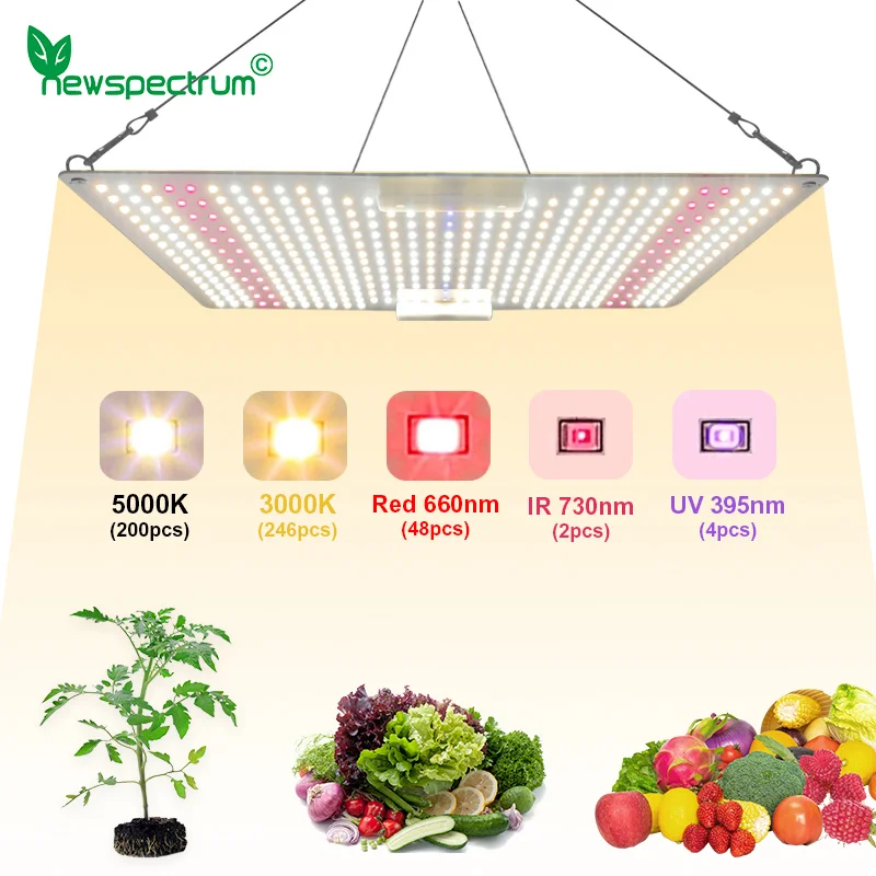 Factory Outlet Full Spectrum Quantum Lamp for Indoor Plants Greenhouse Flowers Seedlings 100W LED Grow Light Panel